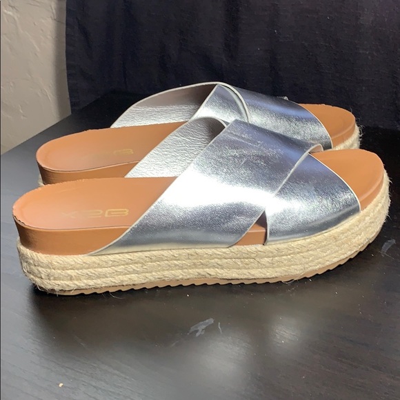 Shoes - Silver Platform sandals Shoes - Silver Platform sandals